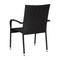 Flash Furniture Black Stacking Wicker Patio Armchairs, PK 2 2-TW-3WBE073-BK-GG - alternate 9